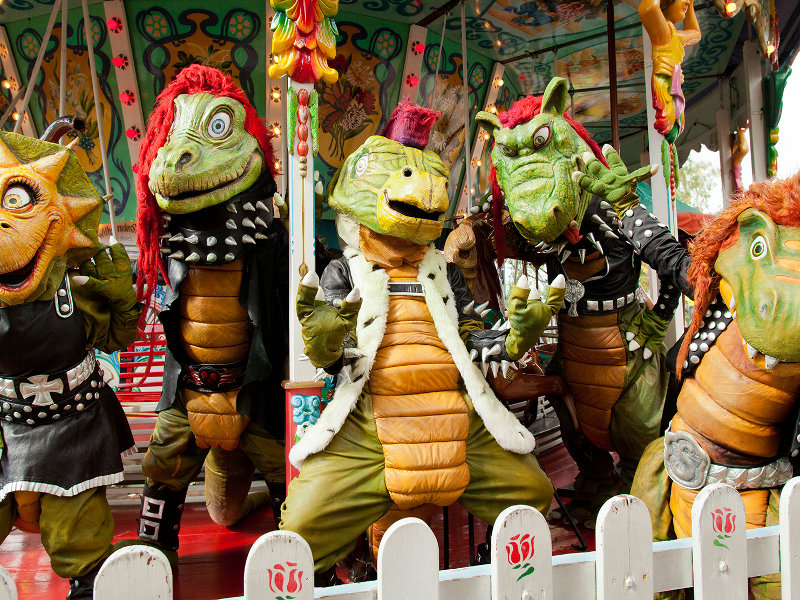 Hevisaurukset Linnanmäellä