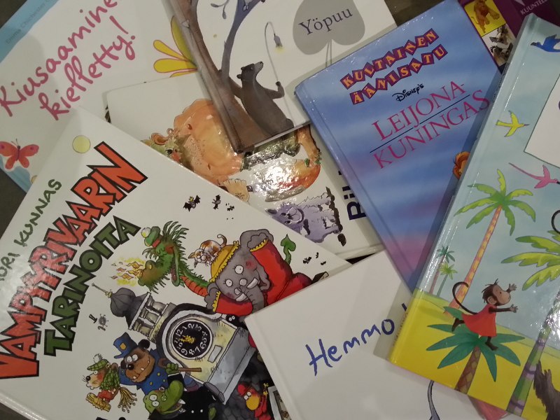 Tammi, Otava ja Suomalainen kirjakauppa järjestävät Lastenkirjojen  vaihtoviikon 