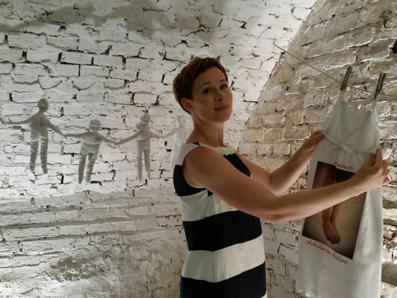 Anna rousin näyttely Hamina Tattoossa