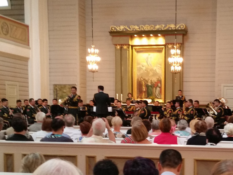 Hamina Tattoo Salmelan konsertti